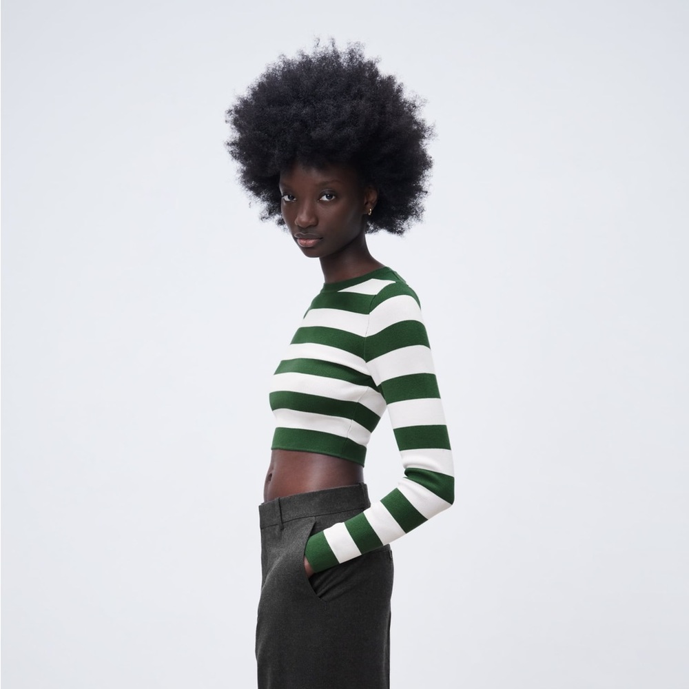 Zara Ribbed Knit Sweater